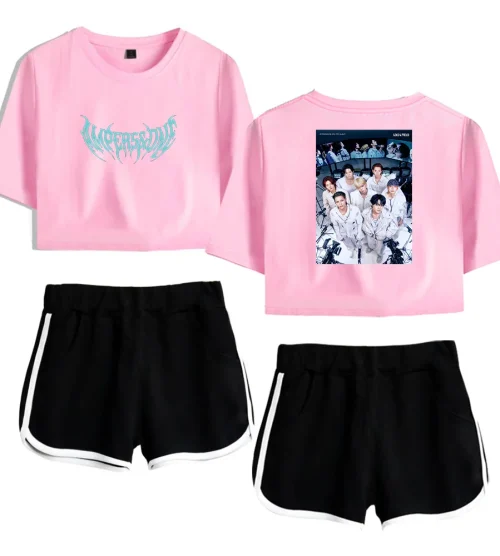 Ampers&One Tracksuit depicting some of the group's milestones