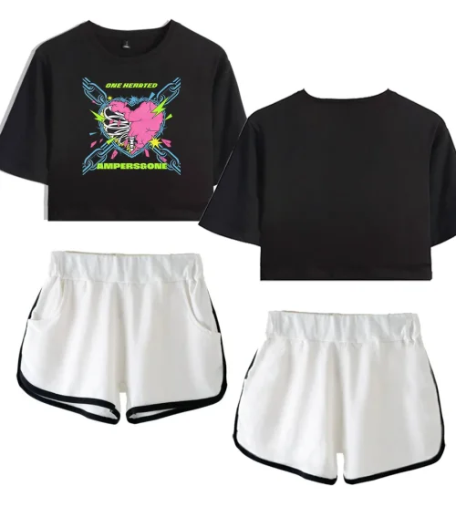 Ampers&One Tracksuit depicting some of the group's milestones