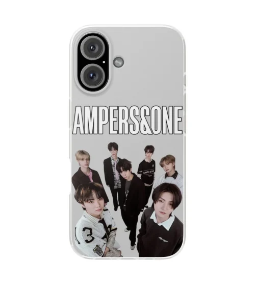 Ampers&One Phone Case with colorful designs related to the albums