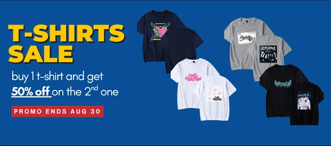 ampers and one t-shirts promo